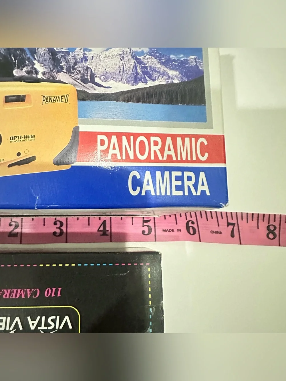 Vintage US News Panoramic 35mm & Vista View Deluxe 110 Sealed Manual Camera Lot